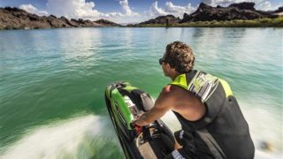 Kawasaki SX-R sedd ovanifrån