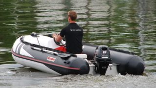 Suzumar 350 FDJ sedd bakifrån