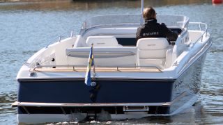 Hydrolift F-26 sedd bakifrån