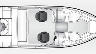 AMT 175 BR sedd ovanifrån