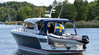 Nimbus 42 Nova sedd bakifrån