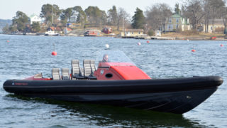 Carbotech 38 i skärgården