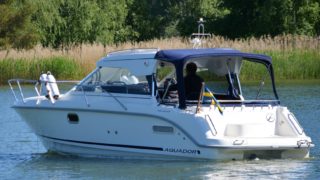 Aquador 23 HT sedd bakifrån